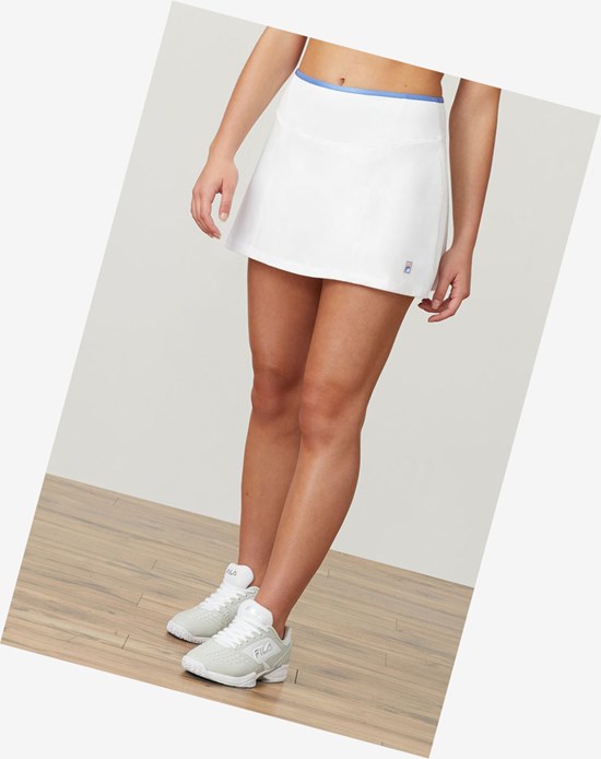 Fila Colorful Play A-line Skort Wht/Ampb | 59HVBNZPY