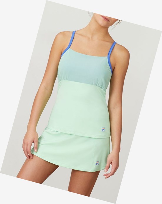 Fila Colorful Play Cami Tank Grna/Ampb | 98JXVDRPE