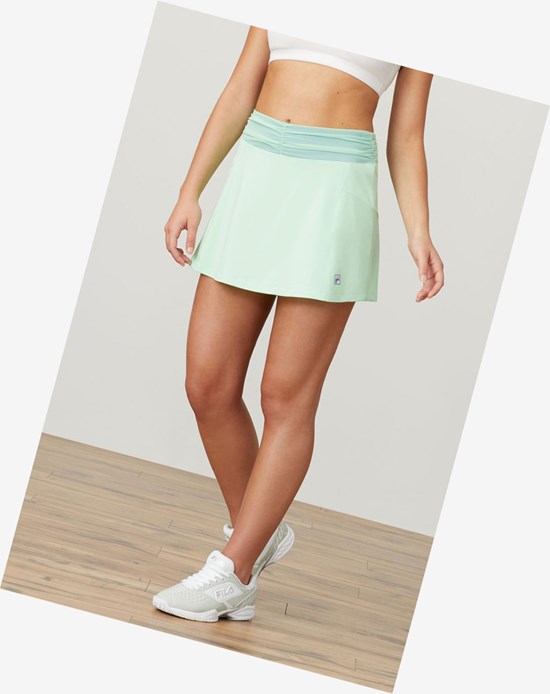 Fila Colorful Play Flare Skort Grna/Ampb | 08DPEOSYH