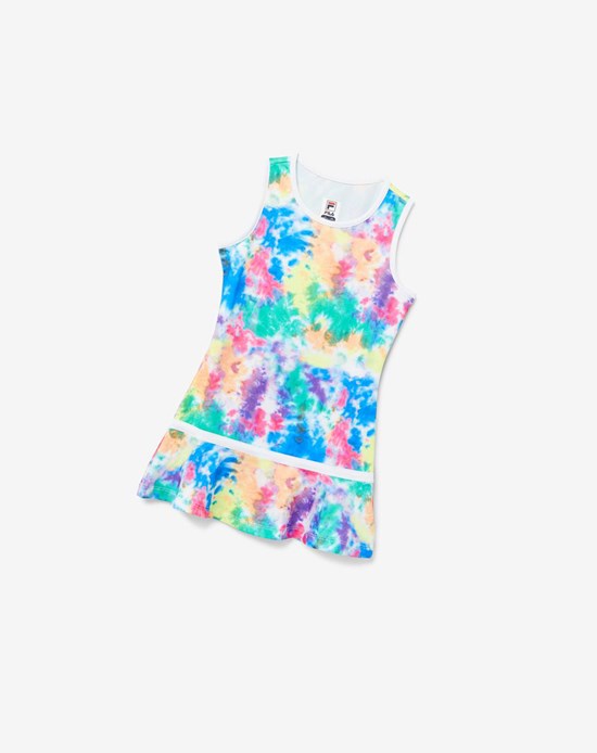 Fila Core Tenis Vestido Multicolor | 62TFKOLHU