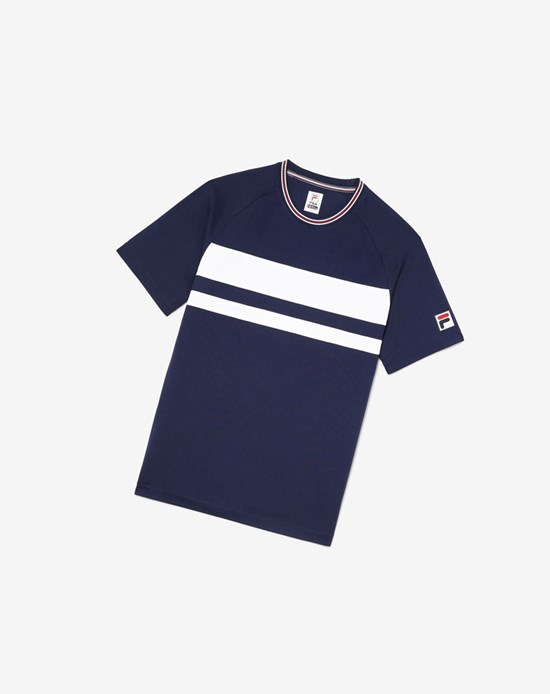 Fila Heritage Court Crew Azul Marino | 92COIANSX