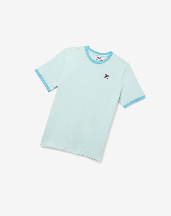 Fila Marconi Ringer Tee Azules | 90ZKABYJD