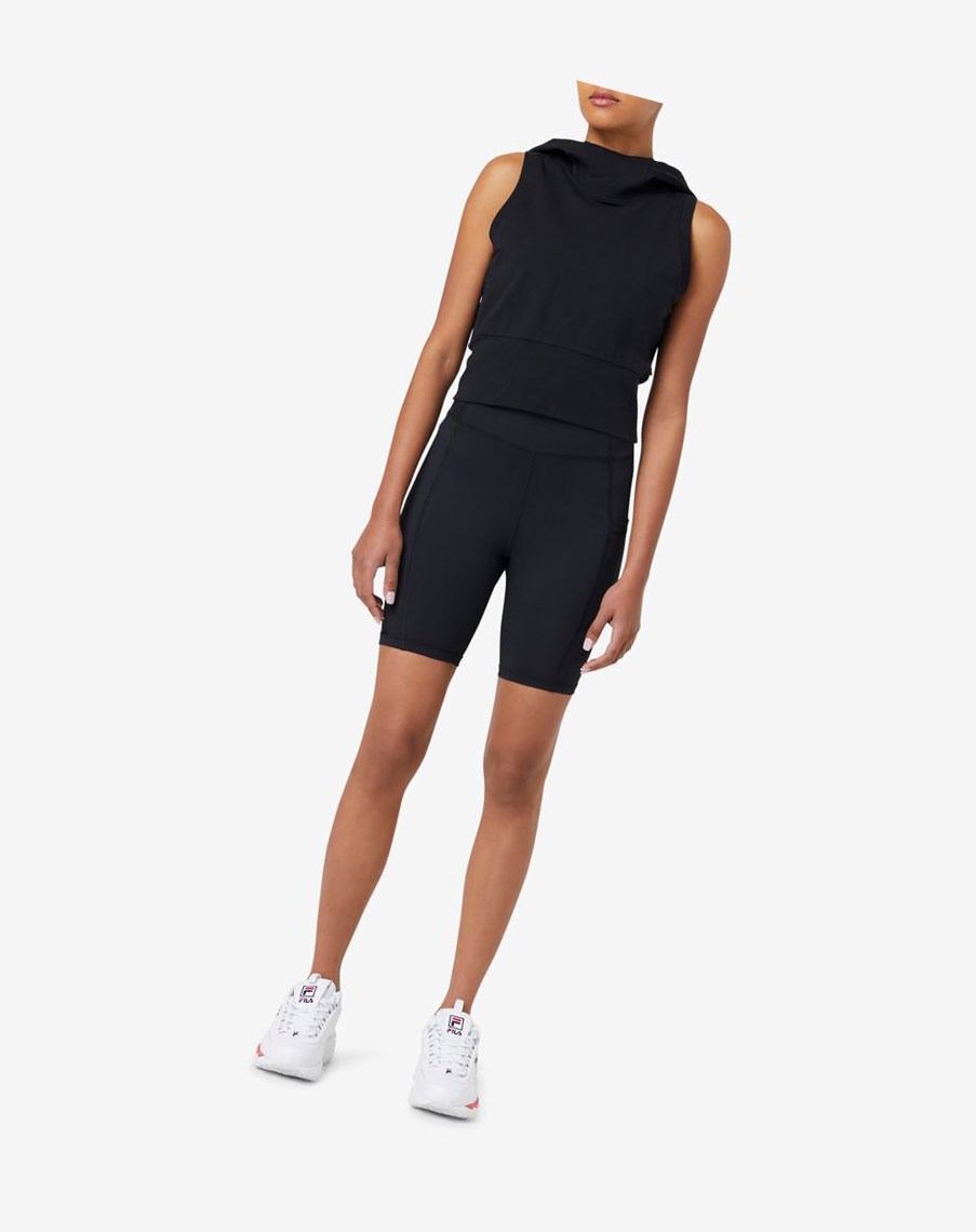 Fila Agility Vest Negras | 51TFHSEMX