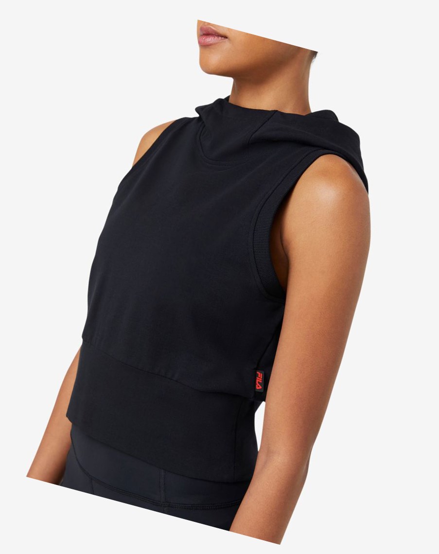 Fila Agility Vest Negras | 51TFHSEMX