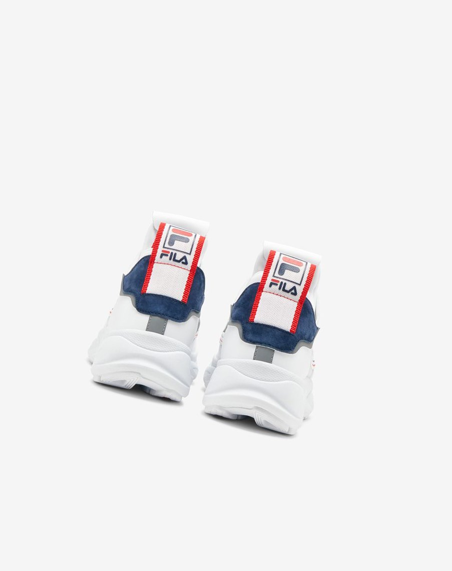 Fila Amore Sneakers Blancas Azul Marino Rojas | 06TPAKIJD