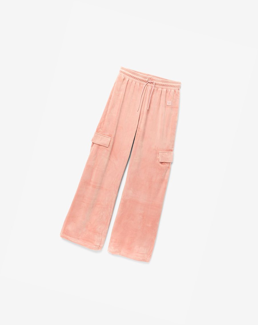 Fila Amrita Velour Pant Rosas | 69UNHALZI