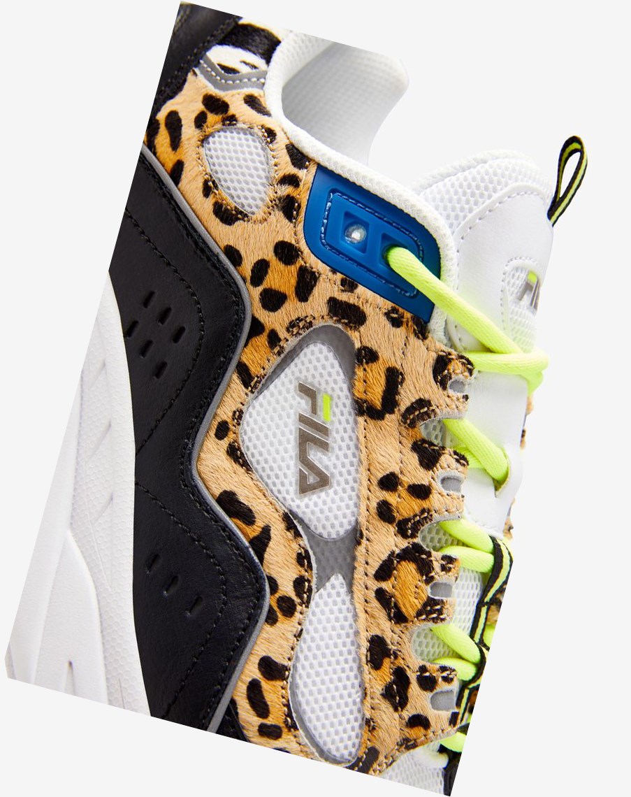 Fila Animal Trigate Tenis Shoes Negras Plateadas Azules | 09SLMFRIG