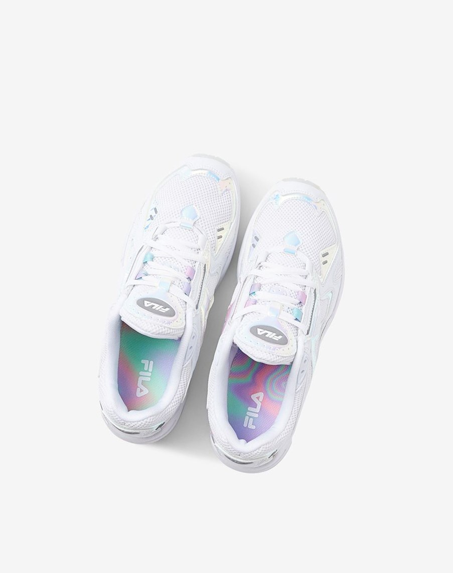 Fila Archive Rjv Iridescent Sneakers Blancas Blancas | 57HDJQPZA