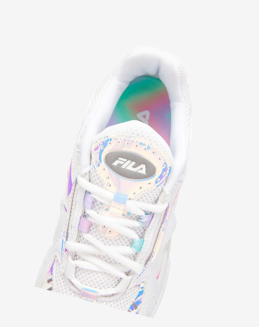 Fila Archive Rjv Iridescent Sneakers Blancas Blancas | 57HDJQPZA
