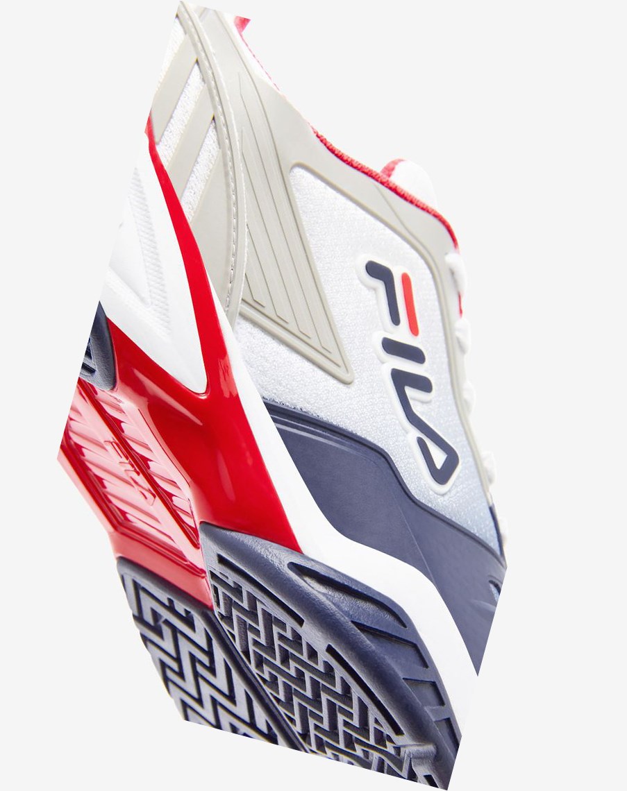 Fila Axilus 2 Energized Tenis Shoes Blancas Azul Marino Rojas | 23RUOGJDA