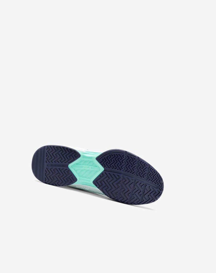 Fila Axilus 2 Energized Tenis Shoes Blancas Azul Marino | 27TKLABHR