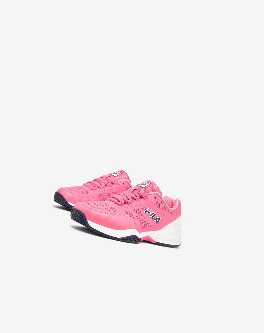 Fila Axilus Jr Tenis Shoes Shop/Wht/Fnvy | 13QSWBIJU