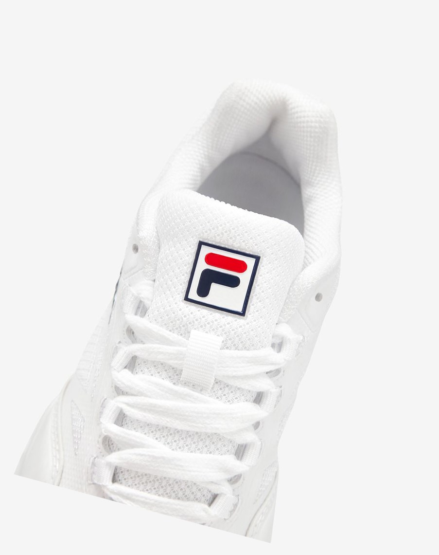 Fila Axilus Jr Tenis Shoes Wht/Wht/Wht | 32RWFIYMJ