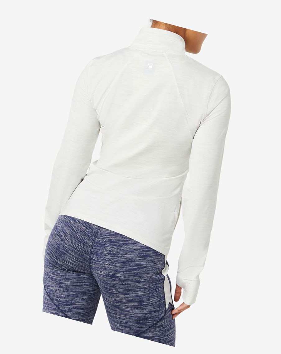 Fila Back Court Jacket Blancas | 01UOMNPLW