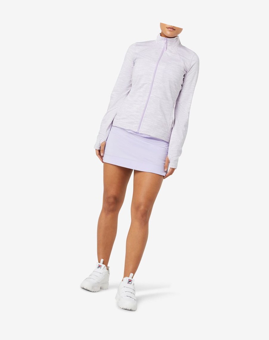 Fila Back Court Jacket Moradas | 58VTKJXFG