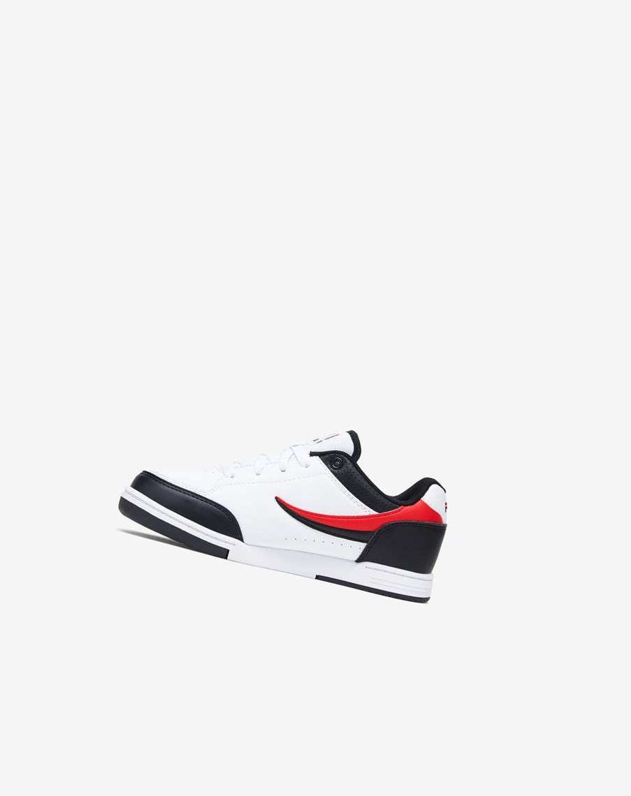 Fila Bbn 92 Low Tenis Shoes Negras Blancas Rojas | 40MDLUSQO