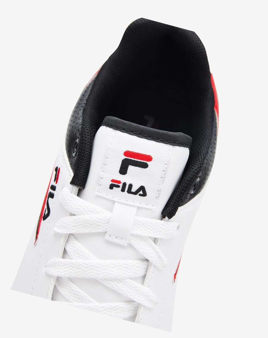 Fila Bbn 92 Low Tenis Shoes Negras Blancas Rojas | 40MDLUSQO