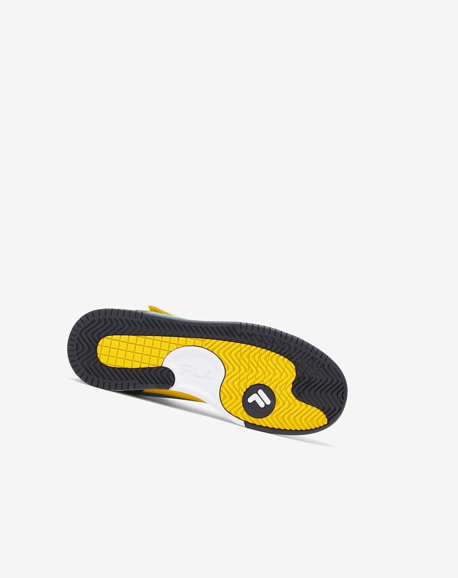 Fila Bbn 92 Mid Correa Tenis Shoes Negras Blancas | 10SVRTABZ