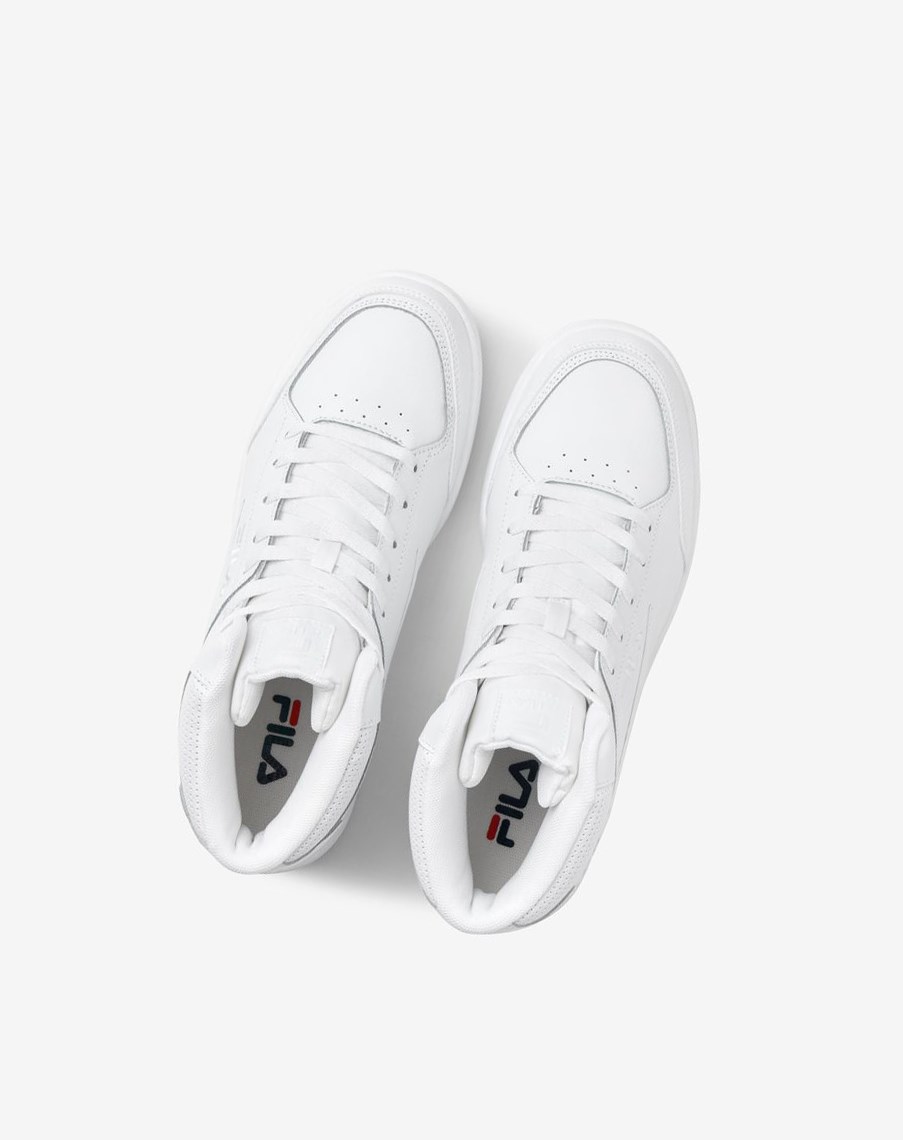 Fila Bbn 92 Mid Tenis Shoes Blancas Blancas Blancas | 01GUAVBDW