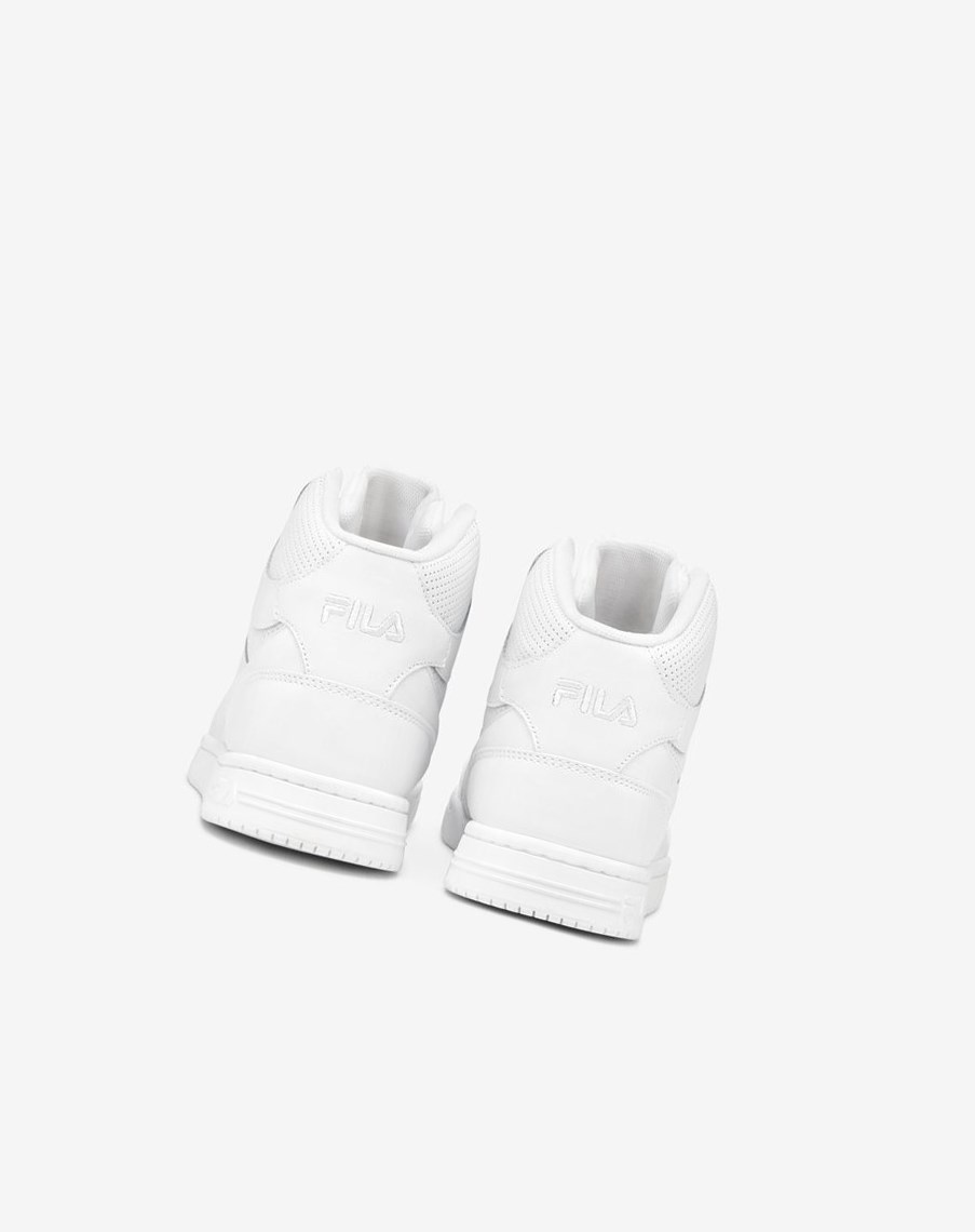 Fila Bbn 92 Mid Tenis Shoes Blancas Blancas Blancas | 01GUAVBDW