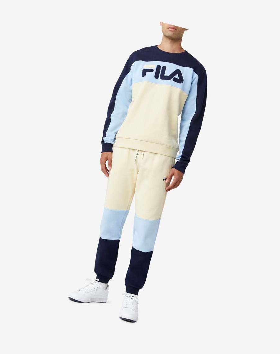 Fila Berson Pant 298 Bleached Sand | 12XLVYQZN