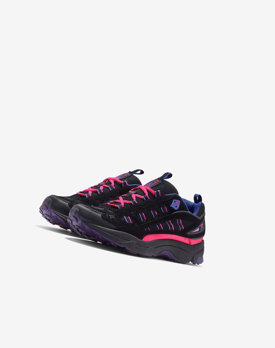 Fila Boveasorus 98 At Sneakers Negras Azules | 10INDYZXK