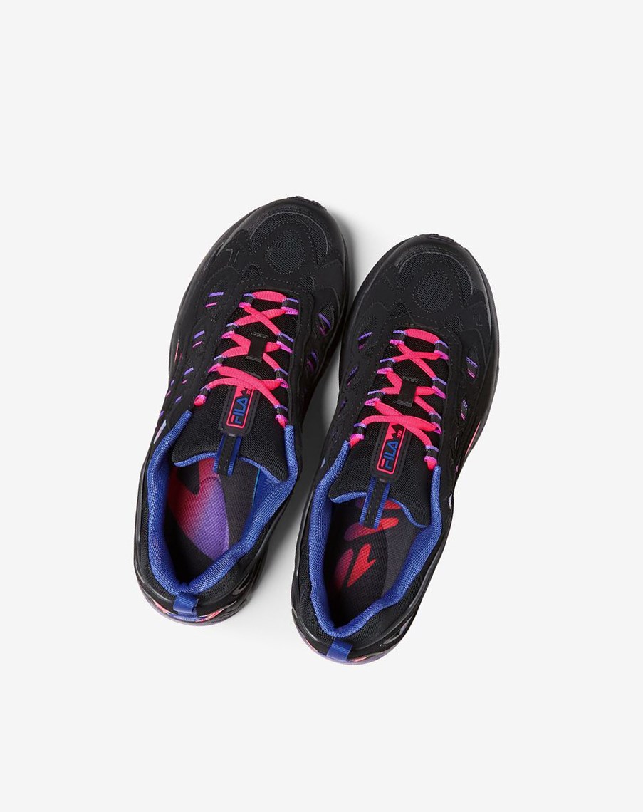 Fila Boveasorus 98 At Sneakers Negras Azules | 10INDYZXK