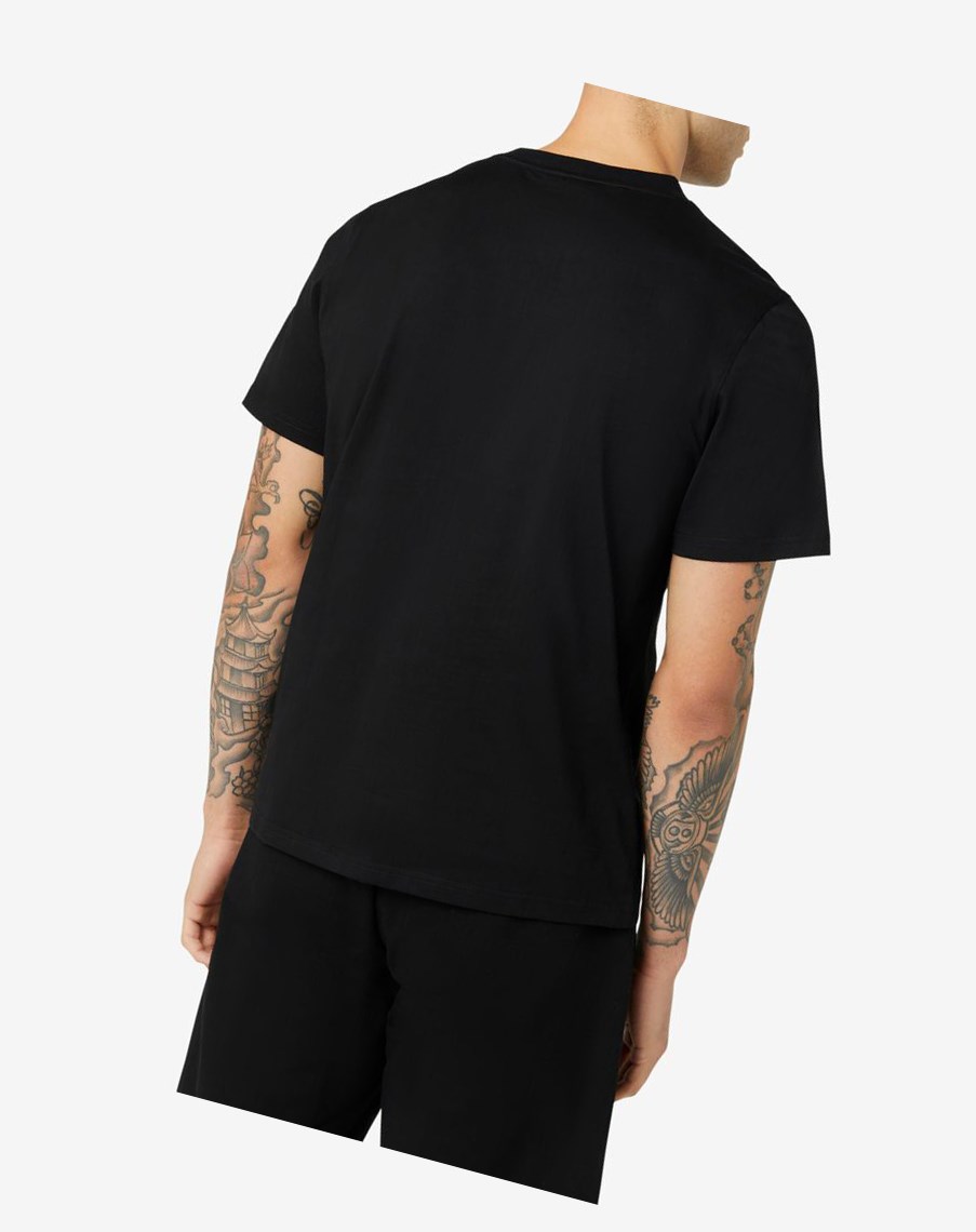 Fila Breckin Tee Negras | 13AYMNCWD