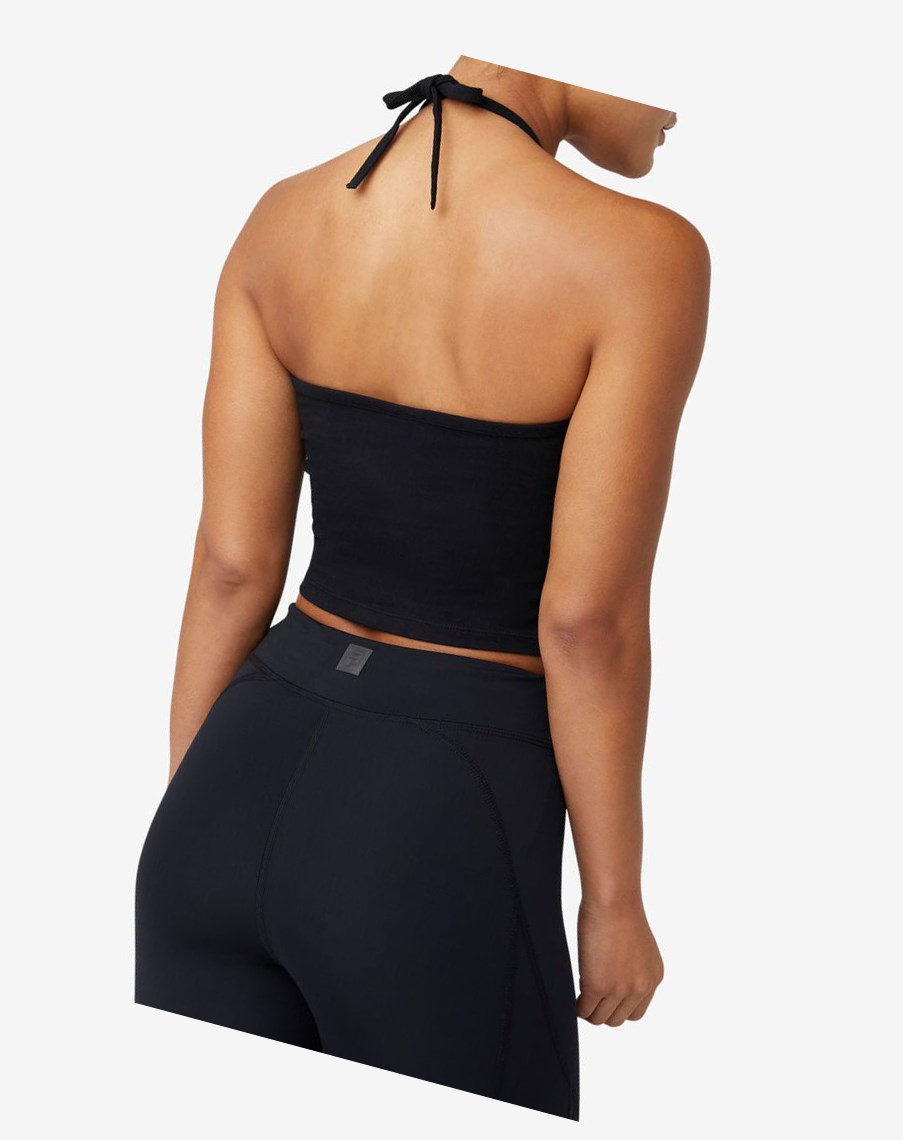 Fila Brinley Halter Tank Negras Blancas Rojas | 68RYVMSTB