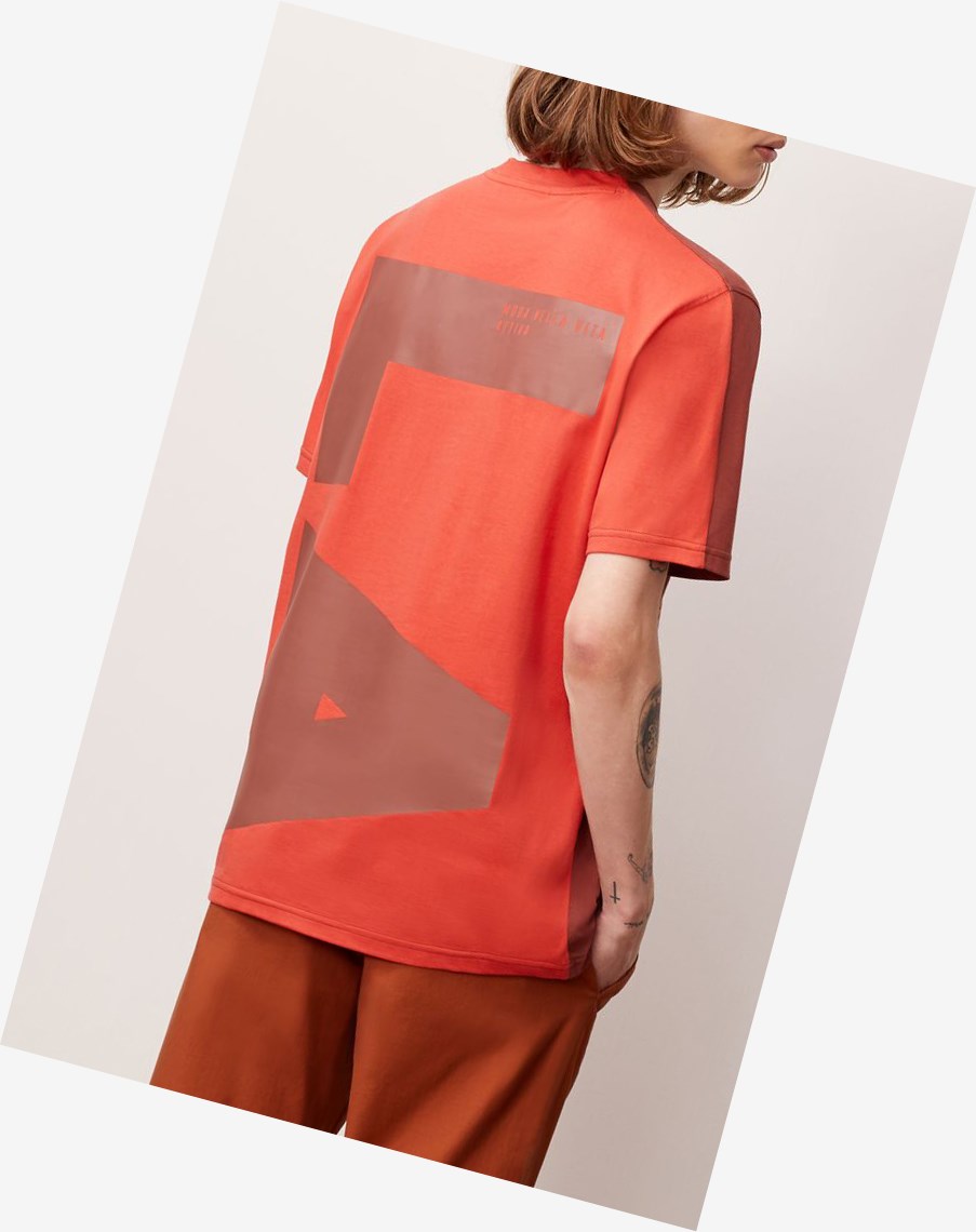 Fila Clark Tee Maho/Chili | 80QDWFVGL