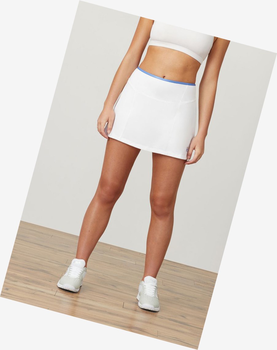 Fila Colorful Play A-line Skort Wht/Ampb | 59HVBNZPY