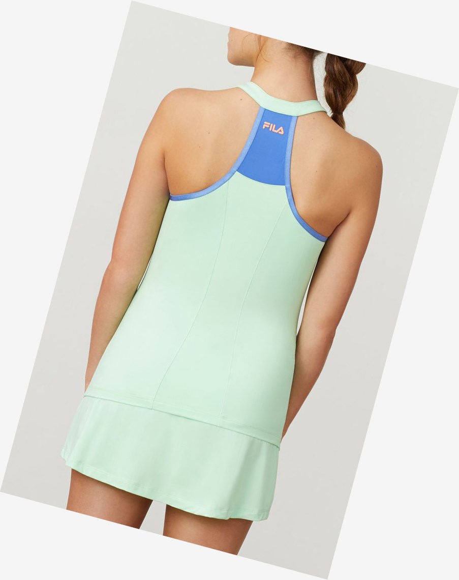 Fila Colorful Play Halter Tank Grna/Ampb/Ampb | 08THNPSMB