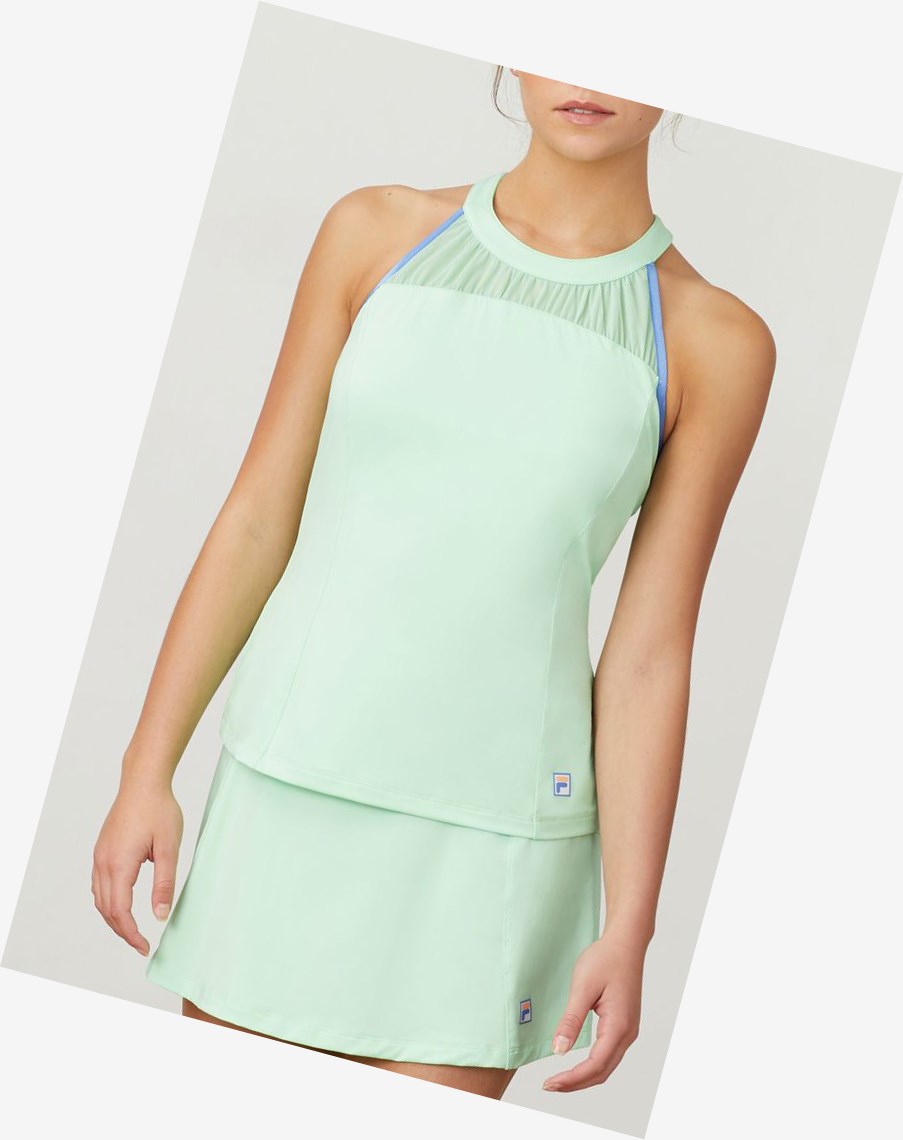 Fila Colorful Play Halter Tank Grna/Ampb/Ampb | 26YWFMTES