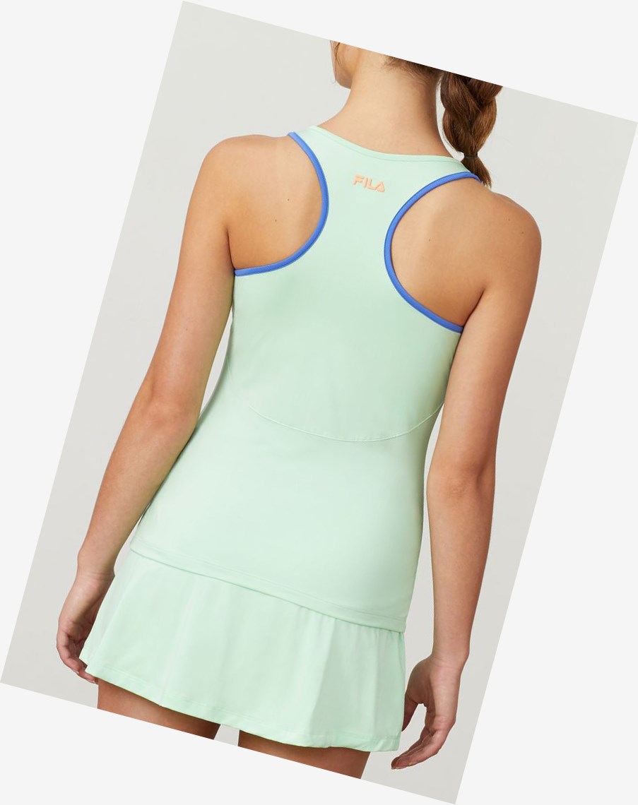 Fila Colorful Play Racerback Tank Grna/Ampb | 40WHPONCR