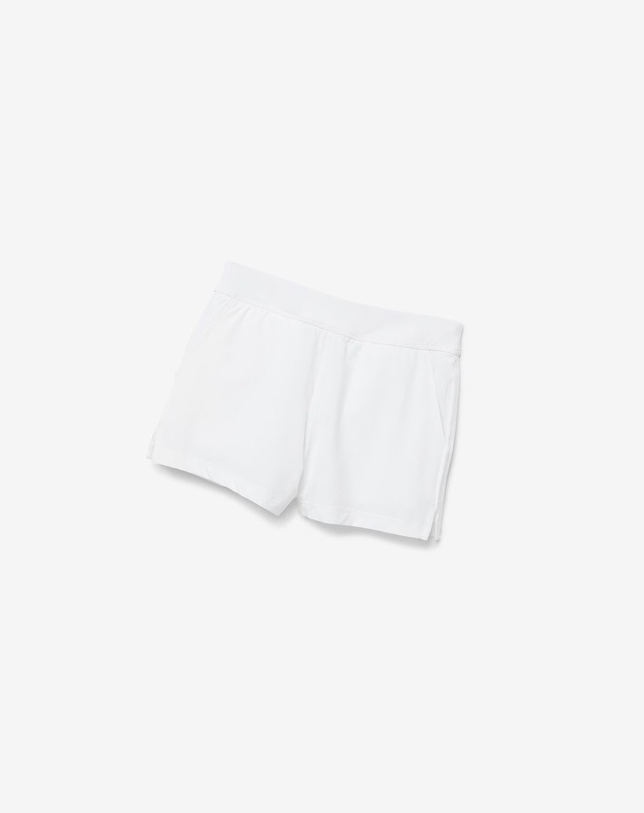 Fila Core Double Layer Corta Blancas | 84OMLRHKT