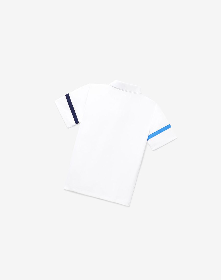 Fila Core Tenis Polo Blancas Azul Marino | 14AXGSZVY