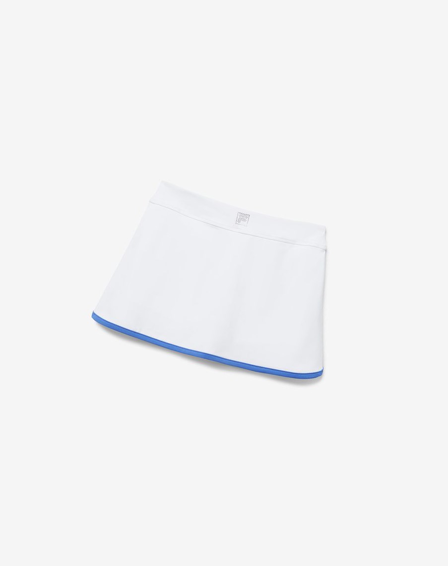 Fila Core Tenis Skirt Blancas Azules | 94HMANVJR
