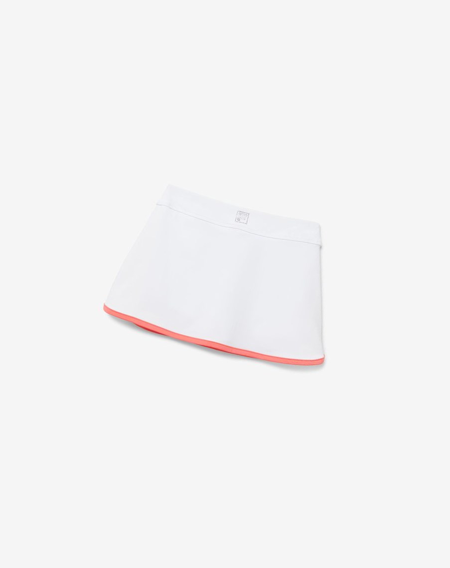 Fila Core Tenis Skirt Blancas Coral | 60TSQDUCN