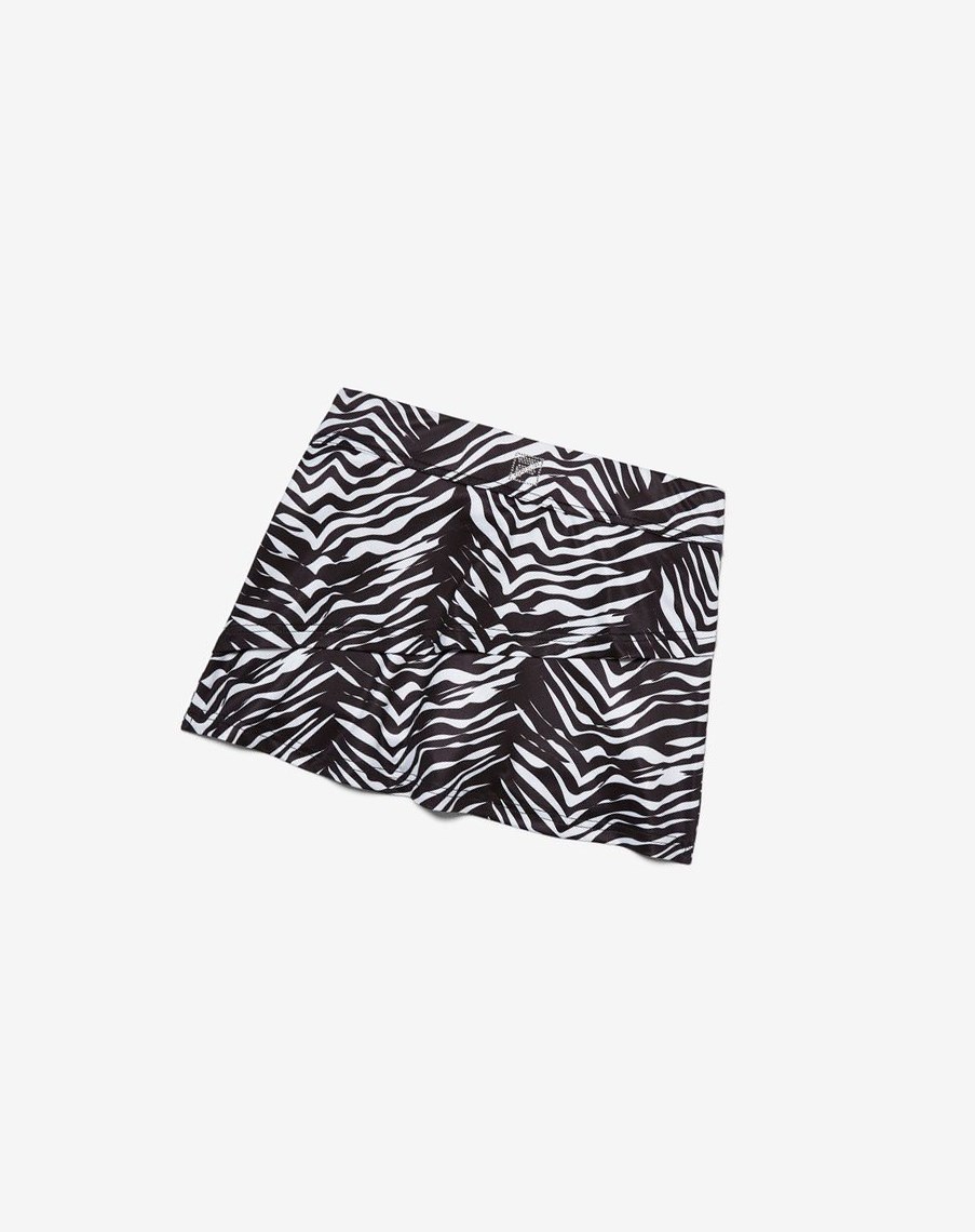 Fila Core Tiered Skort 002 Zebra | 62URGAQVH