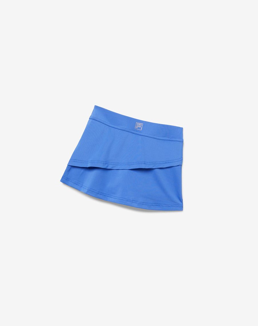 Fila Core Tiered Skort Azules | 83ECPNHJY
