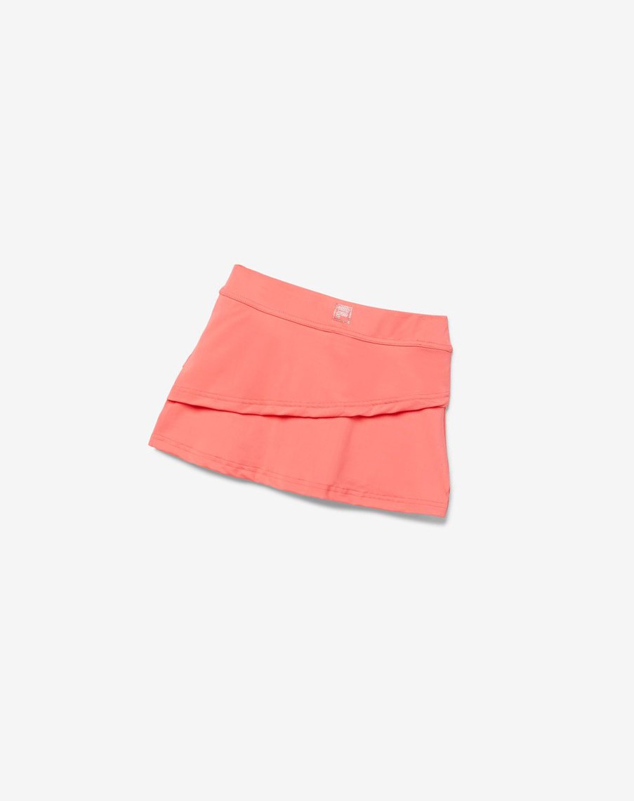 Fila Core Tiered Skort Coral | 69REGDJIQ