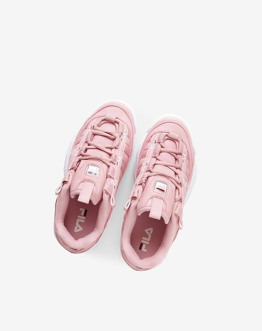 Fila D-formation Sneakers Rosas Rojas Blancas | 49DHOXRTE