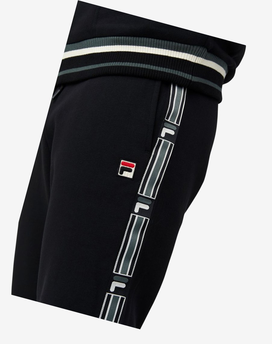 Fila Danube Pista Pants Negras | 14XQNJLKZ