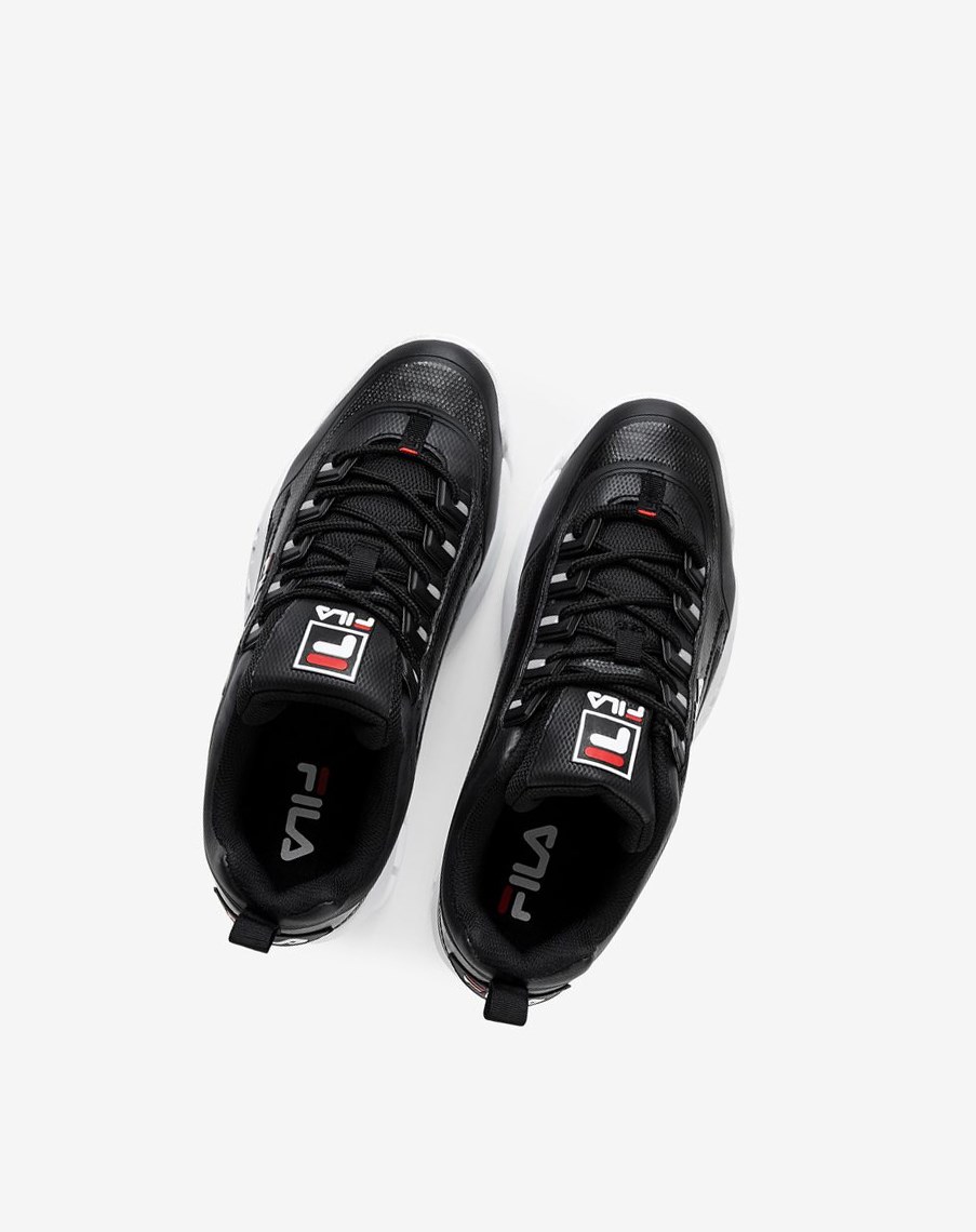 Fila Disruptor 2 No-sew Sneakers Blk/Fred/Wht | 32CLPIUFD