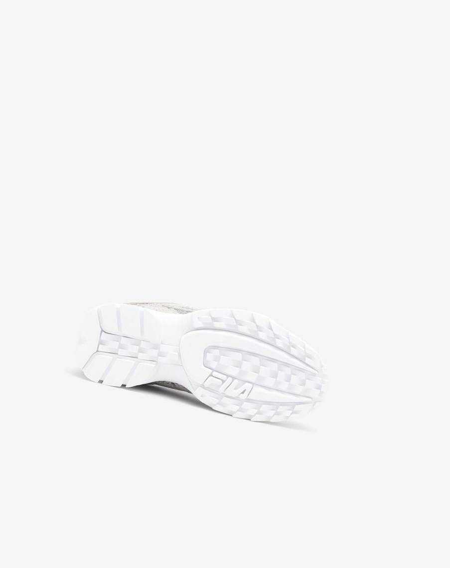 Fila Disruptor 2 Snake Sneakers Blancas Blancas | 67BYFSKCU