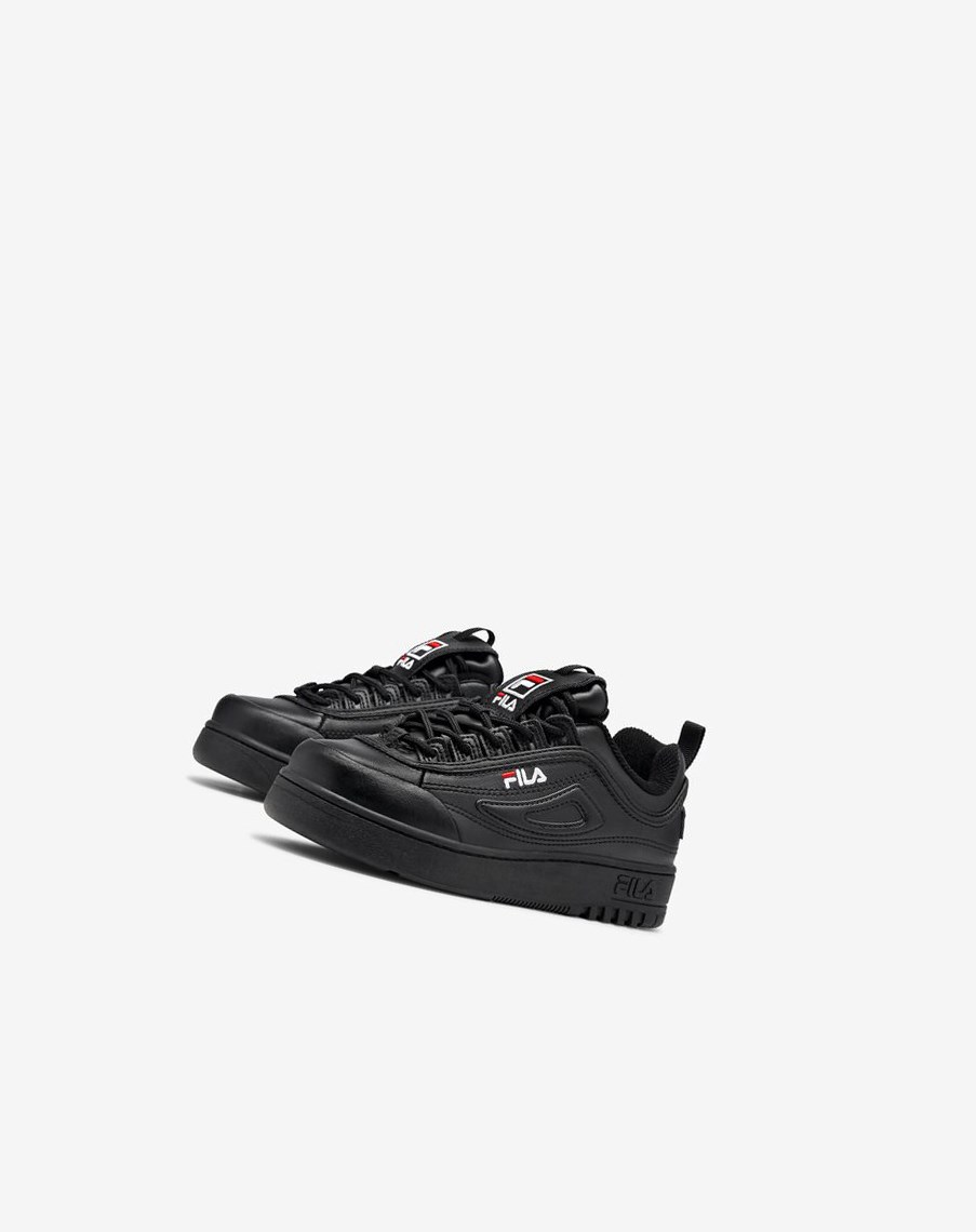 Fila Disruptor 2 X Fx-100 Luxe Sneakers Negras Rojas Blancas | 34XKRHPFN