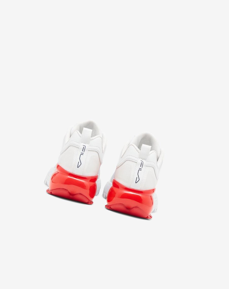 Fila Disruptor 2a Sneakers Blancas Azul Marino Rojas | 82ETMUDGC