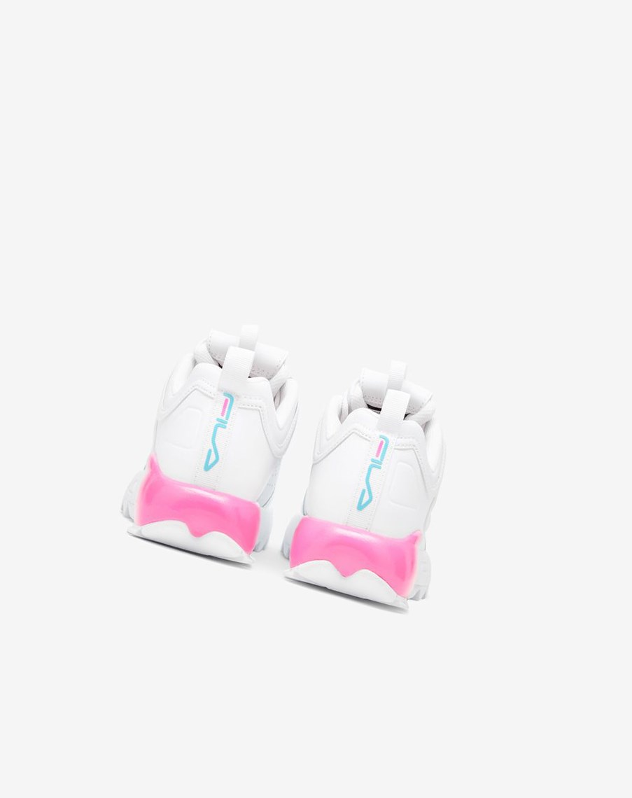 Fila Disruptor 2a Sneakers Blancas Rosas Azules | 10JFEGOAH