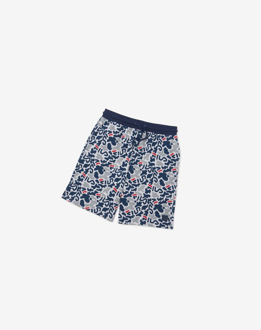 Fila Disruptor Camo Print Corta Gris | 49MCAJQSV