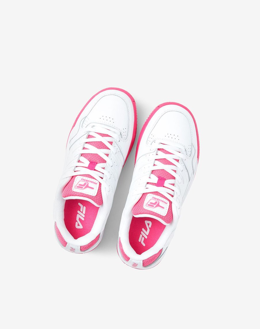 Fila Double Bounce Tenis Shoes Wht/Pglo/Msil | 74JFIPXRL